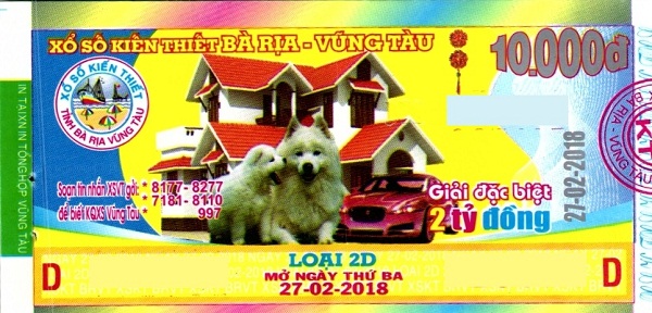 Công ty Xổ số kiến thiết tỉnh Bà Rịa - Vũng Tàu: Công bố thông tin trả thưởng