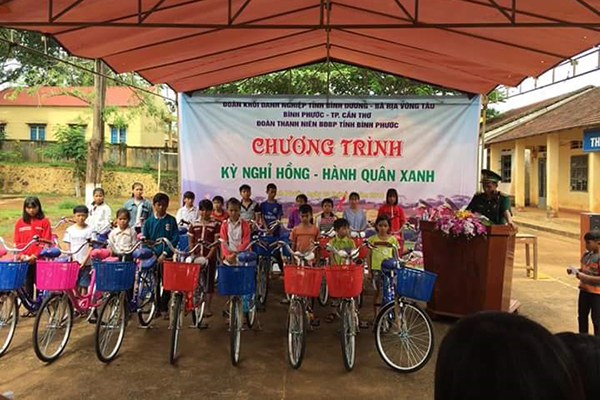 Công ty XSKT Bình Dương: Tham gia chiến dịch “Nghĩa tình biên giới”