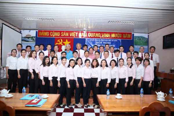 Công ty XSKT An Giang: Tổ chức sơ kết công tác Đảng, Đoàn thể và hoạt động kinh doanh 6 tháng đầu năm 2018