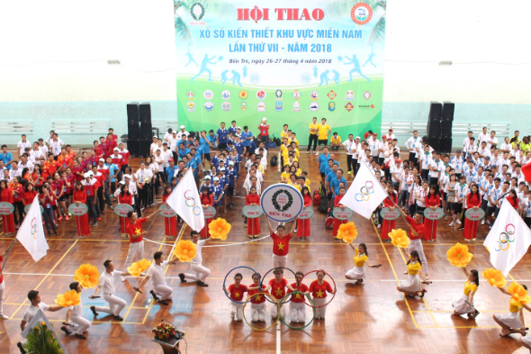 Đoàn Xổ số Cà Mau đạt nhiều giải thưởng tại Hội thao XSKT khu vực miền Nam lần thứ VII-2018