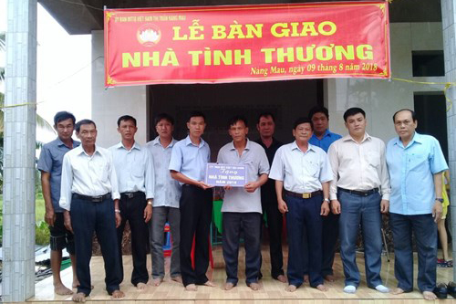 Công ty XSKT Hậu Giang: Trao nhà tình thương cho hộ nghèo huyện Vị Thủy