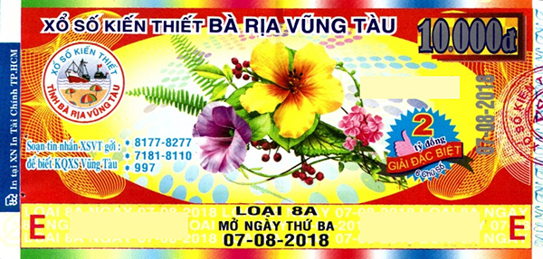 Công ty Xổ số kiến thiết tỉnh Bà Rịa - Vũng Tàu: Công bố thông tin trả thưởng
