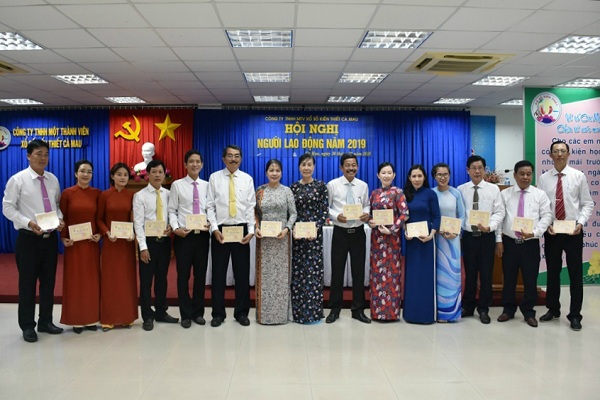 Công ty Xổ số Kiến thiết Cà Mau: Hội nghị Người lao động năm 2019