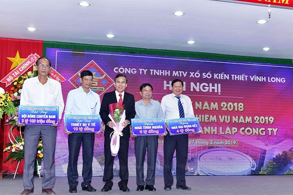 Kỷ niệm 40 năm thành lập Công ty Xổ số kiến thiết Vĩnh Long