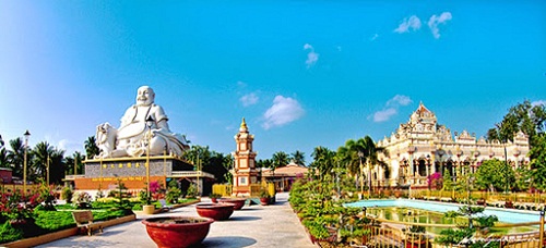 Độc đáo, cổ kính chùa Vĩnh Tràng Tiền Giang.