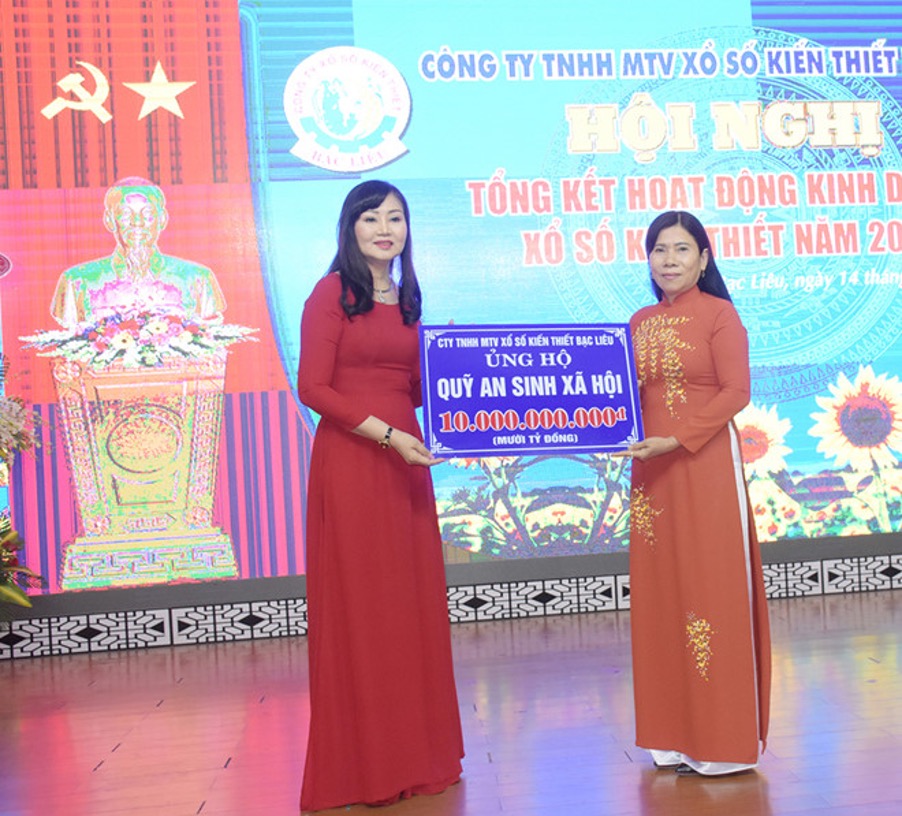 Công ty Xổ số kiến thiết Bạc Liêu: Nỗ lực kinh doanh và hướng về cộng đồng