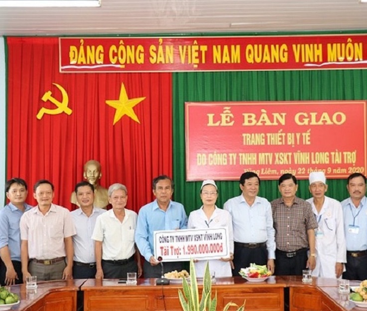 Công ty TNHH MTV XSKT Vĩnh Long: Điển hình xuất sắc về đóng góp cho an sinh xã hội