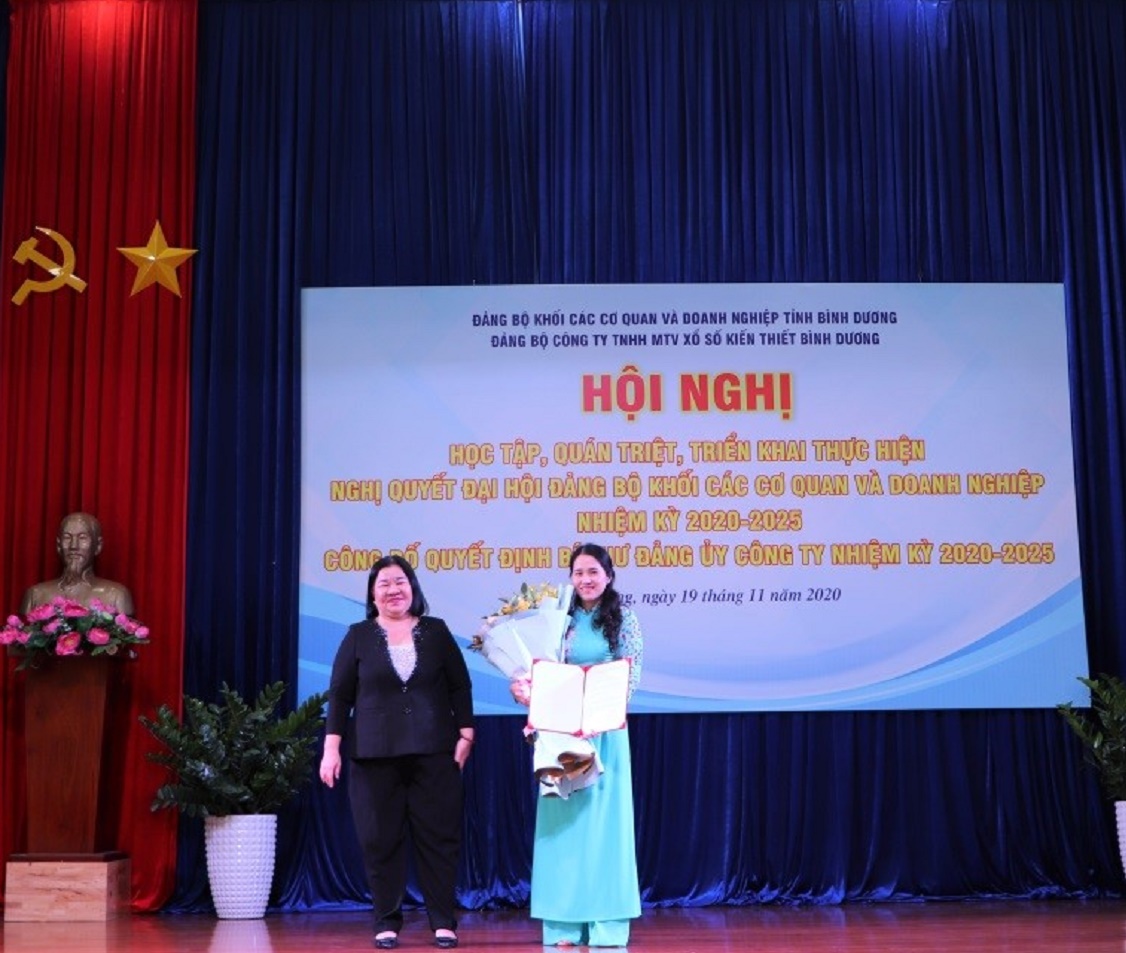 Công ty Xổ số Kiến thiết Bình Dương: Hội nghị nghiên cứu, học tập, quán triệt và triển khai thực hiện nghị quyết đại hội đảng bộ khối, nhiệm kỳ 2020 – 2025