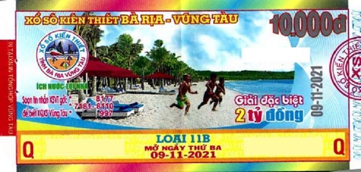 Công ty Xổ số kiến thiết tỉnh Bà Rịa - Vũng Tàu: Công bố thông tin trả thưởng