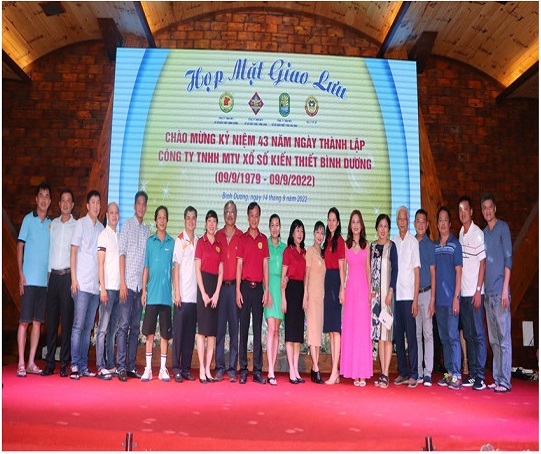 Công ty TNHH MTV Xổ số kiến thiết Bình Dương: Hội thao giao lưu 03 Công ty Xổ số Kiến thiết nhân kỷ niệm 43 năm Ngày Thành lập Công ty TNHH MTV Xổ số Kiến thiết Bình Dương (09/9/1979 – 09/9/2022)