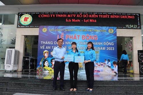 LỄ PHÁT ĐỘNG THÁNG CÔNG NHÂN VÀ THÁNG HÀNH ĐỘNG VỀ AN TOÀN VỆ SINH LAO ĐỘNG NĂM 2023